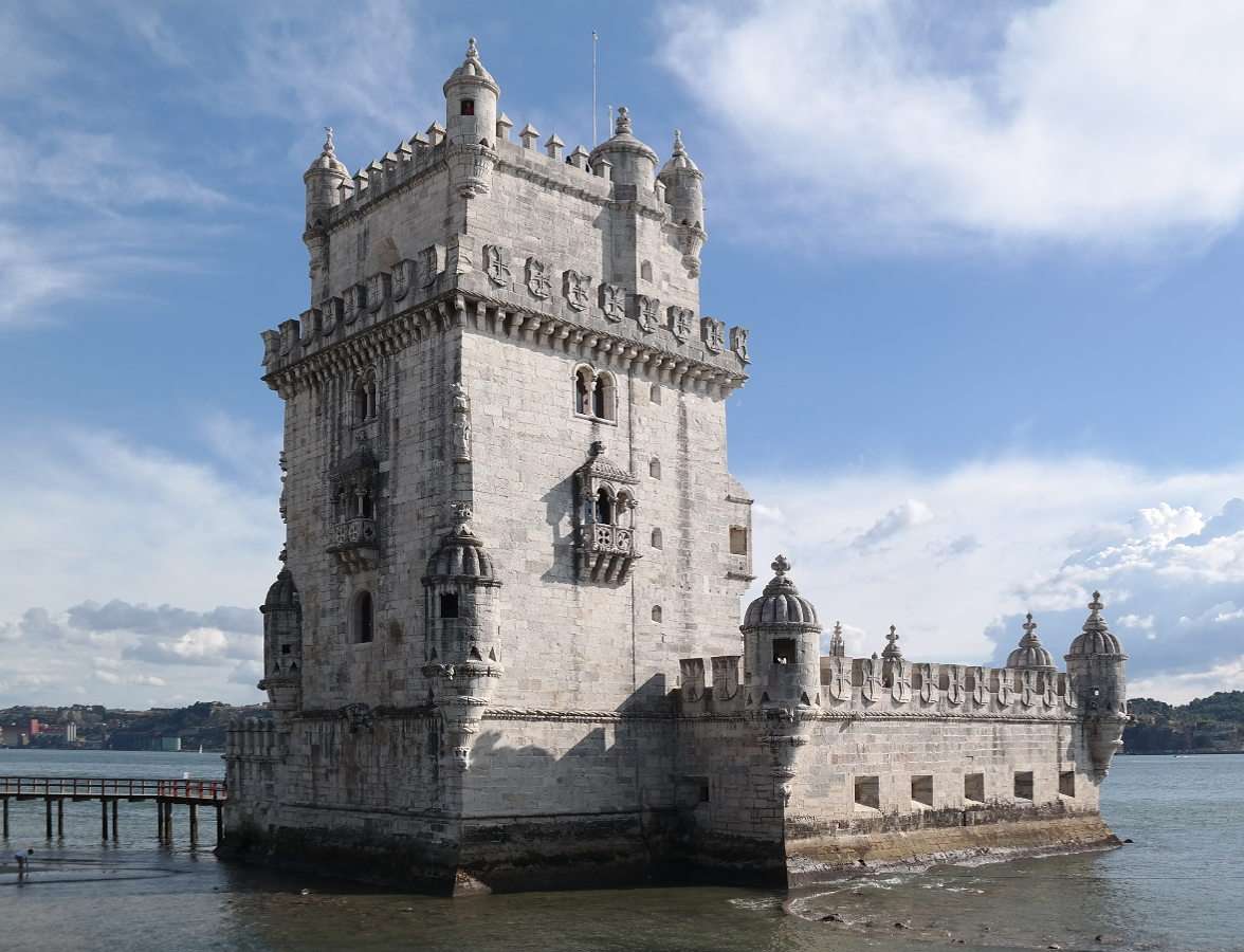 Torre de Belém w Lizbonie (Portugalia) puzzle online ze zdjęcia