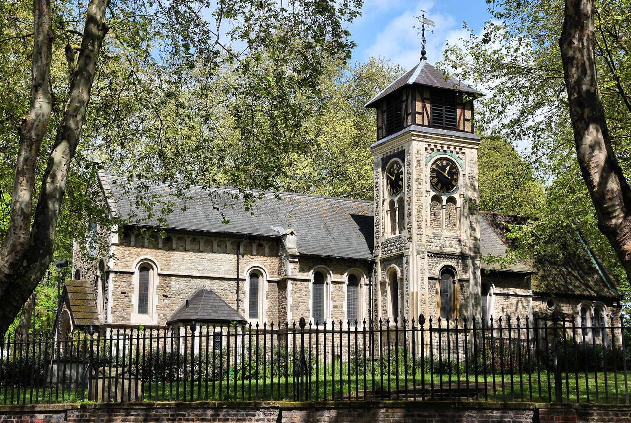 Kościół św. Pankracego w Londynie (Wielka Brytania) puzzle online