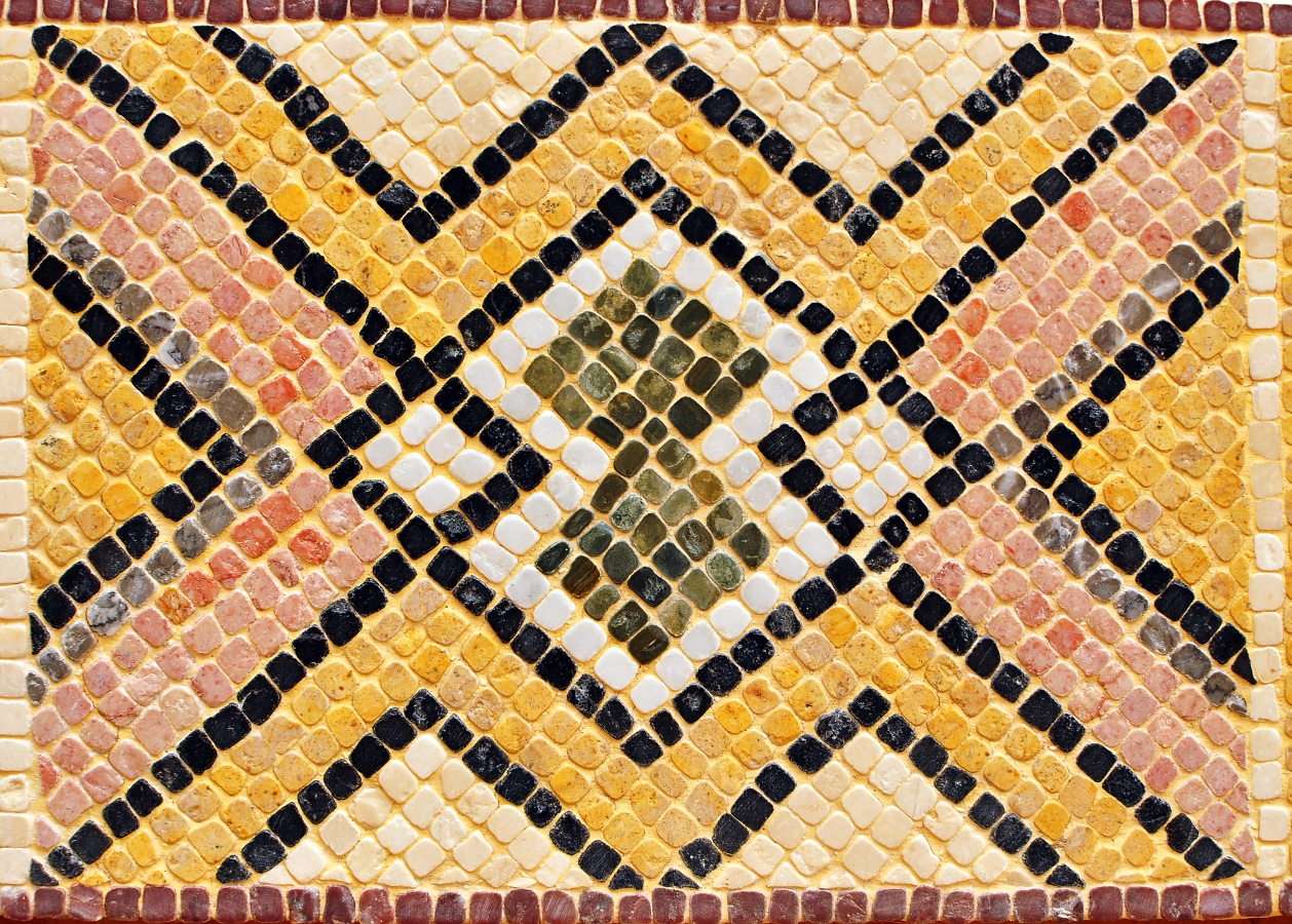 Marokańska mozaika puzzle online ze zdjęcia