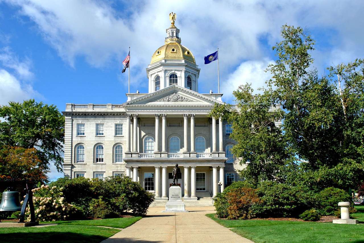 New Hampshire State House w Concord (USA) puzzle online