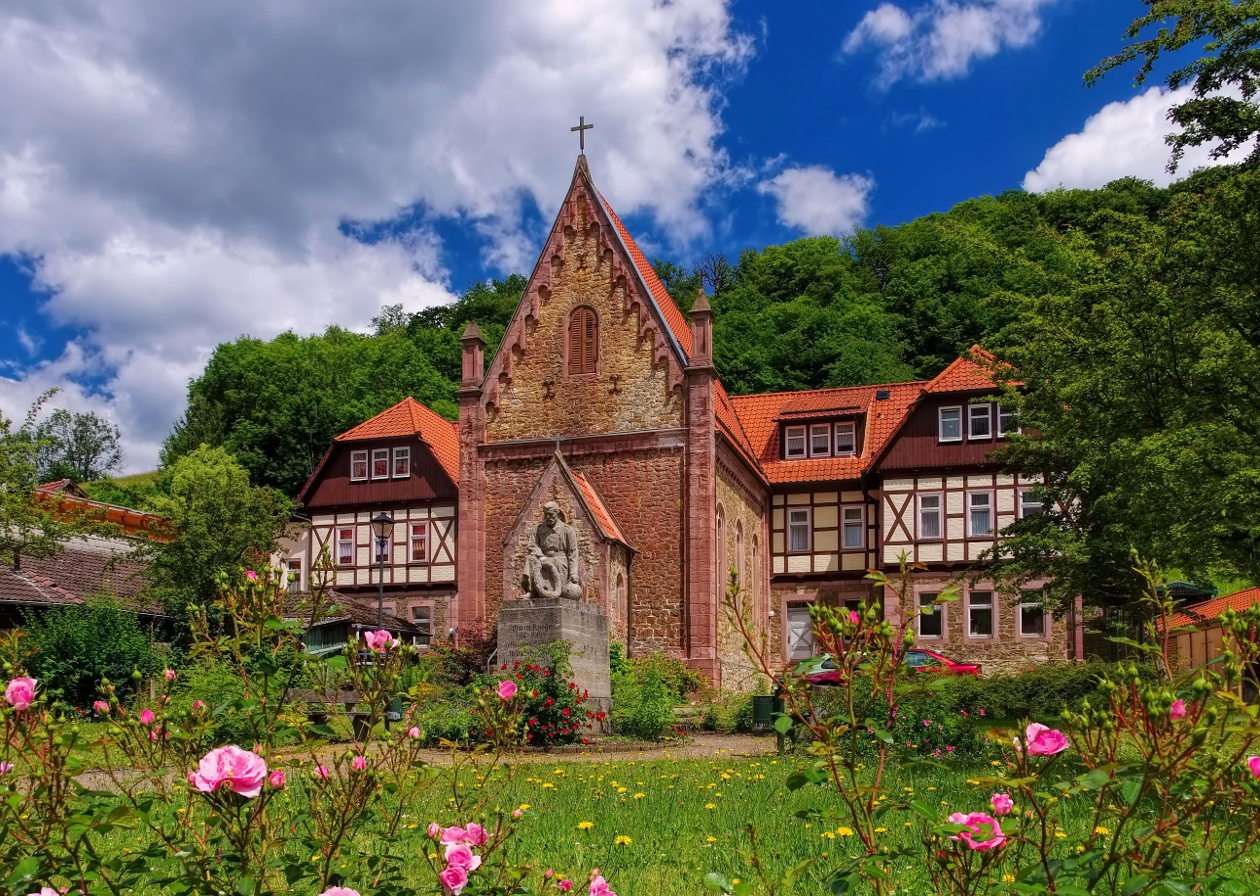 Kościół w Stolbergu (Niemcy) puzzle online