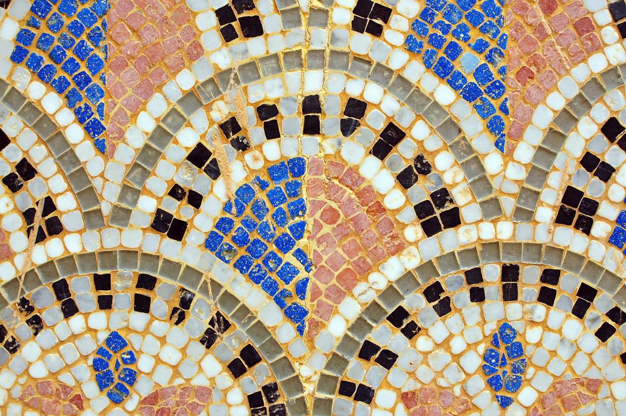Mozaika z miasta Agadir (Maroko) puzzle online ze zdjęcia