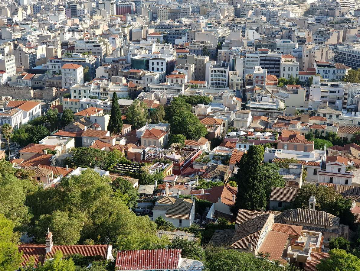 Ateńska dzielnica Plaka (Grecja) puzzle online ze zdjęcia