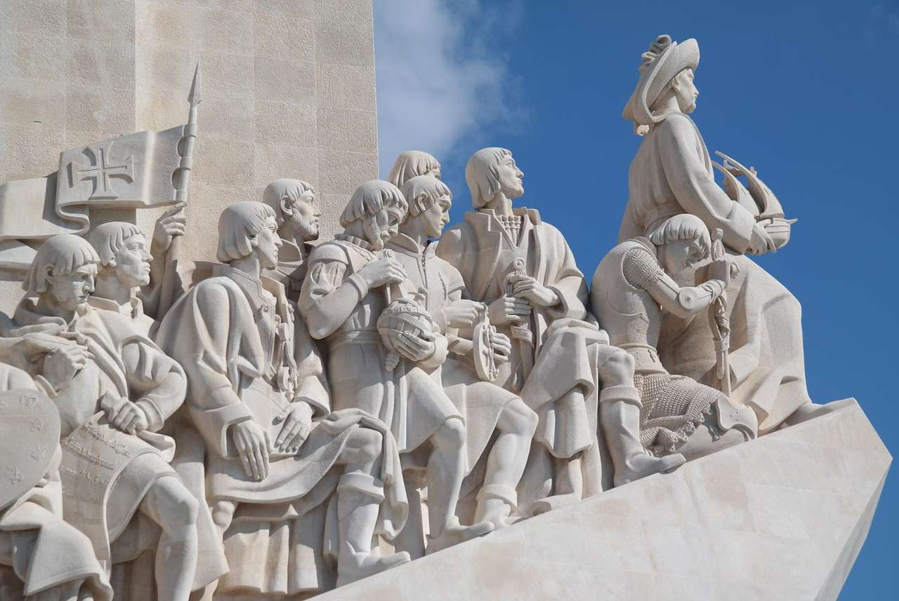 Pomnik Odkrywców w Lizbonie (Portugalia) puzzle