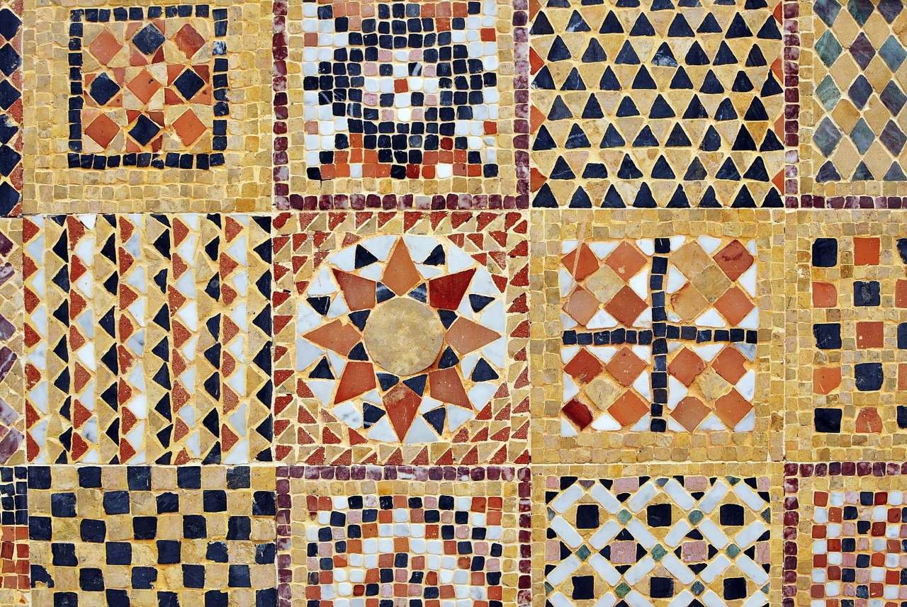 Mozaika z Maroka puzzle ze zdjęcia