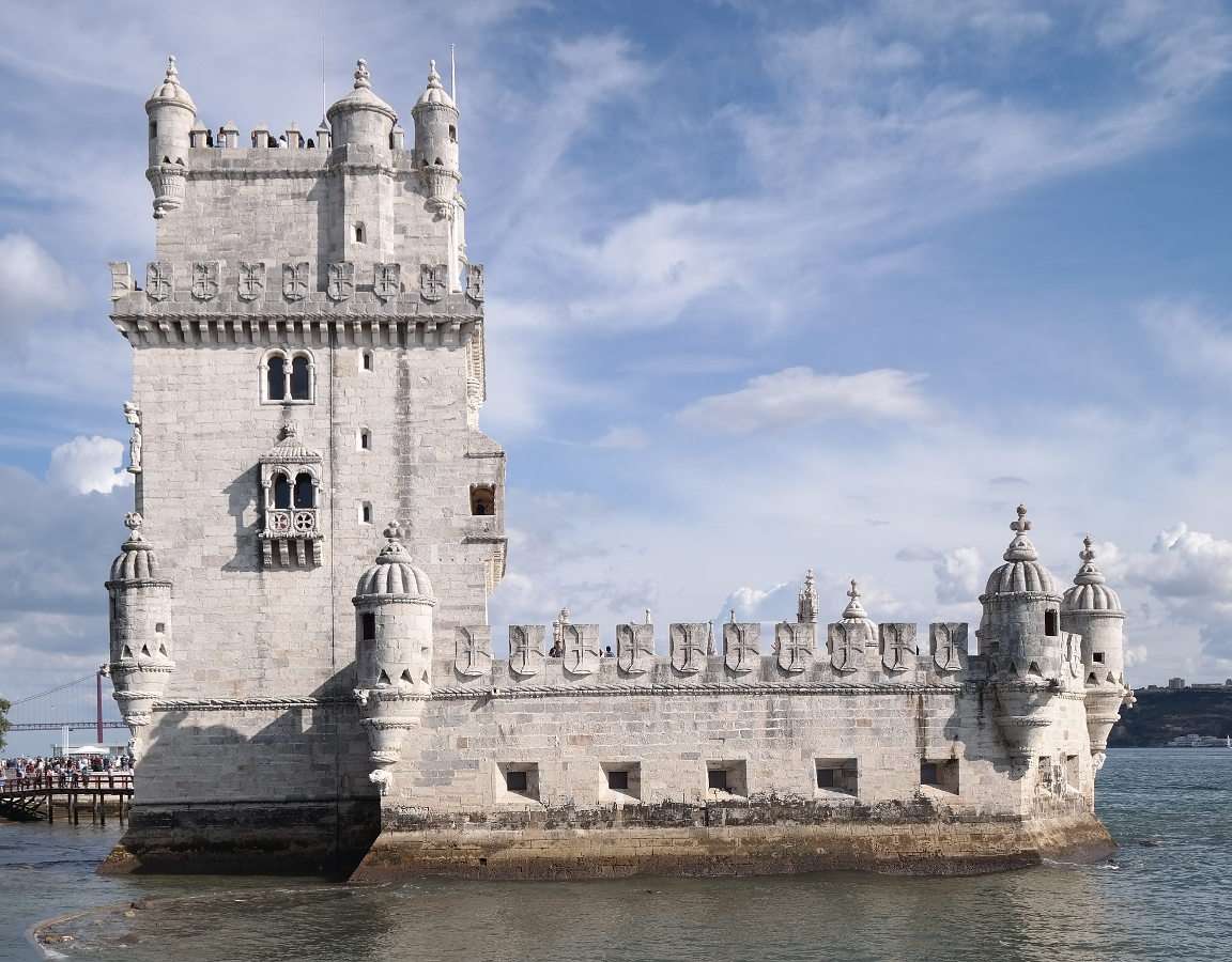 Militarna budowla Torre de Belém (Portugalia) puzzle online