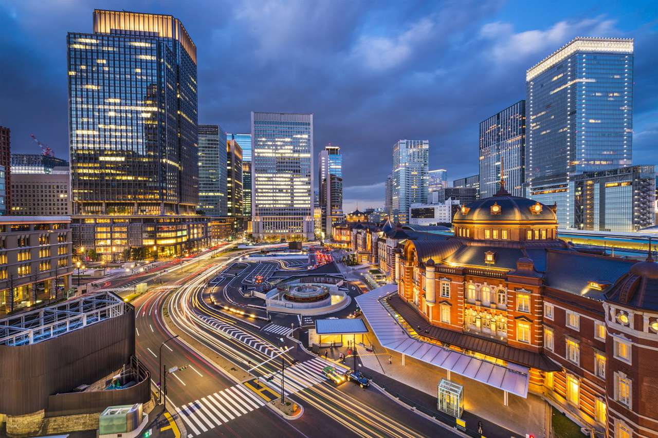 Dzielnica Marunouchi w Tokio (Japonia) puzzle online ze zdjęcia