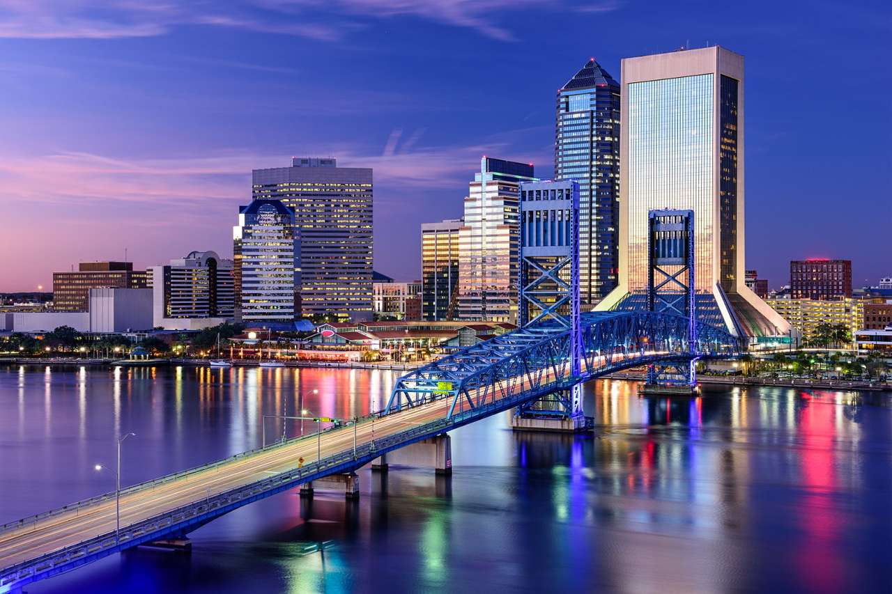 Most w Jacksonville na Florydzie (USA) puzzle online