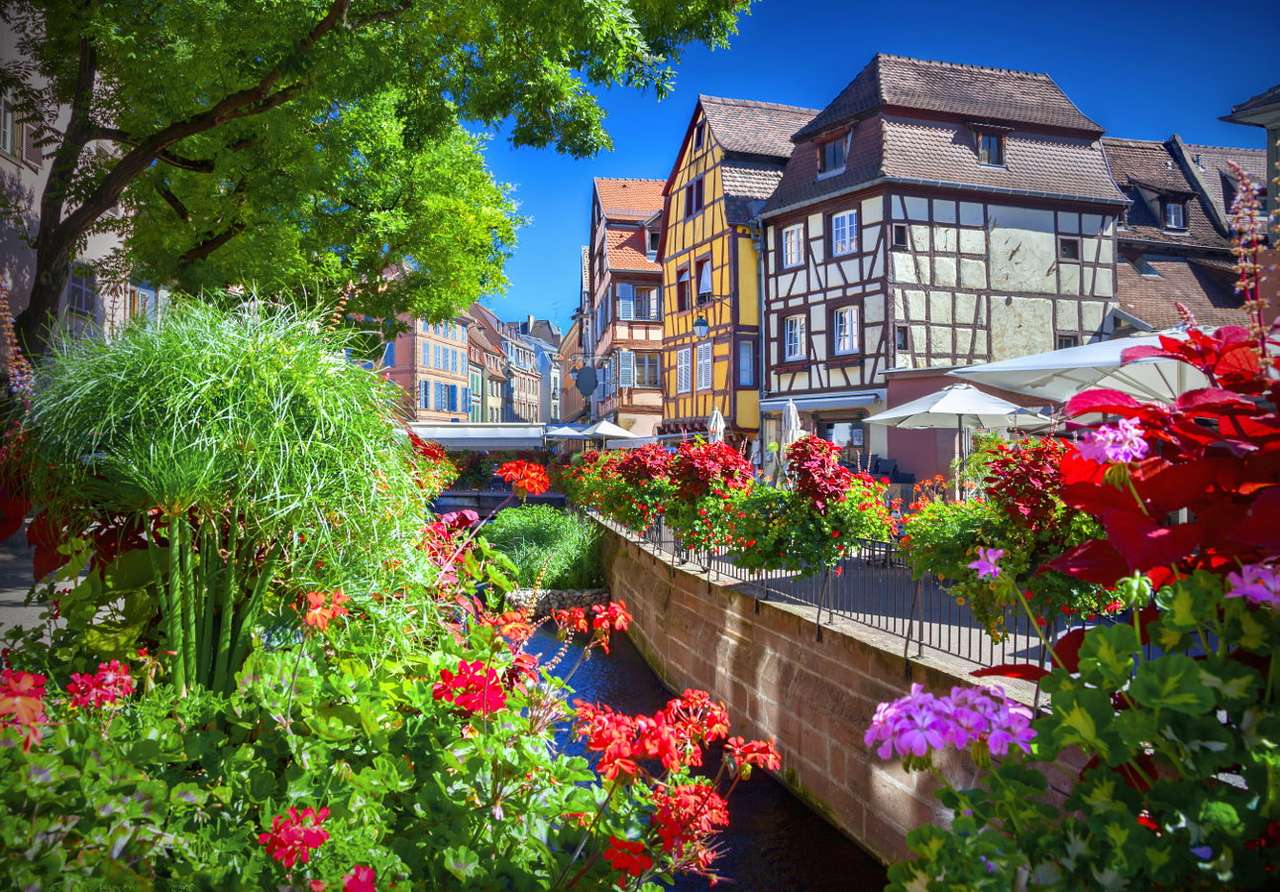 Miejscowość Colmar (Francja) puzzle online ze zdjęcia