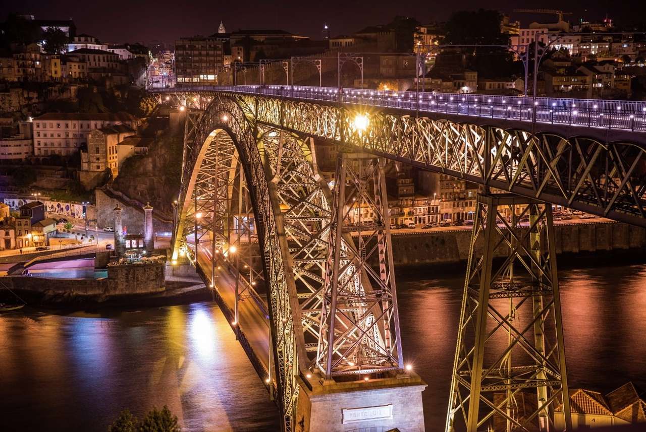 Ponte Luís I w Porto (Portugalia) puzzle online