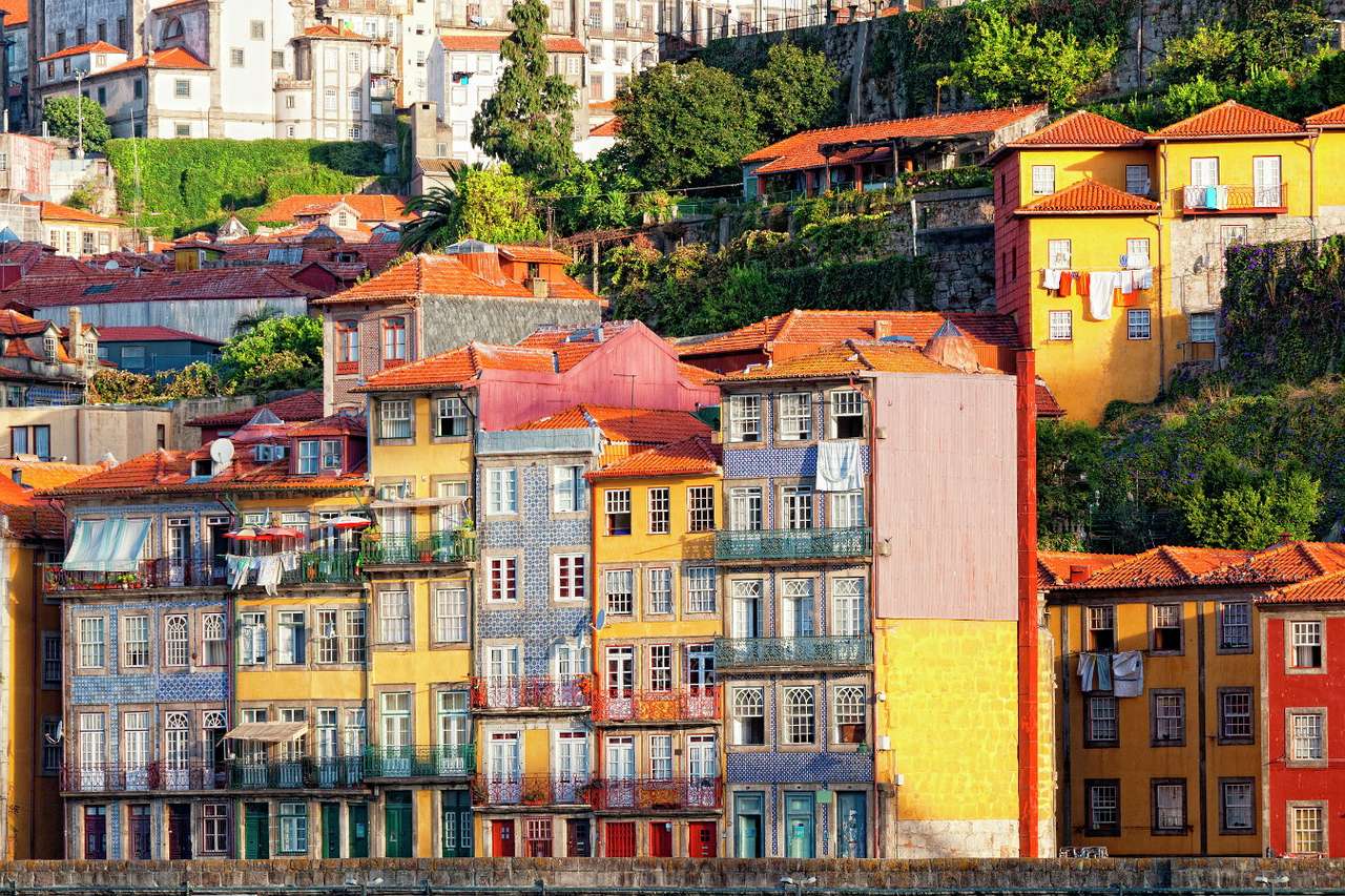 Dzielnica Ribeira w Porto (Portugalia) puzzle online ze zdjęcia