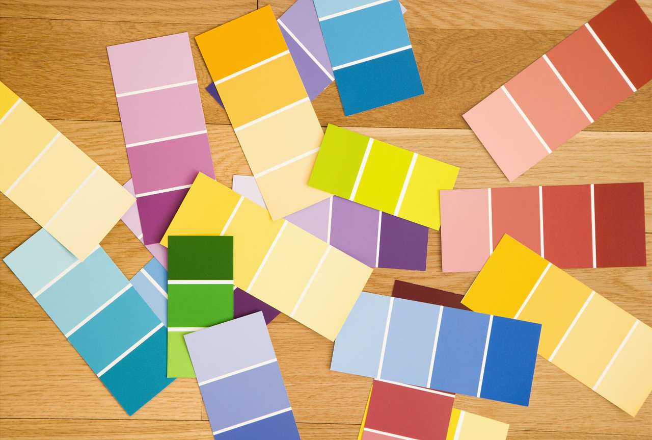 Kolorowe wzorniki puzzle online ze zdjęcia