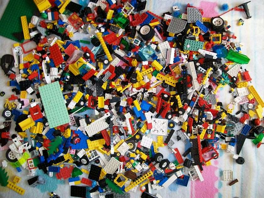 KLOCKI  LEGO puzzle online ze zdjęcia