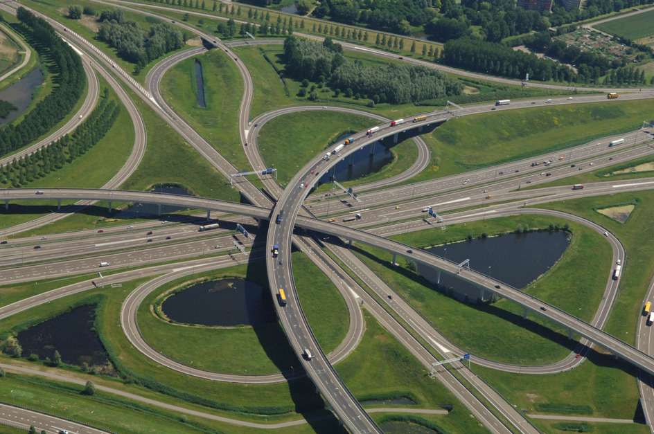 autostrada A15 Rotterdam puzzle online