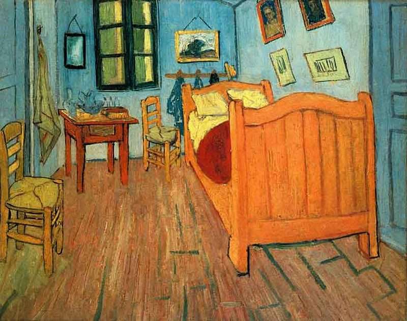 Vincent van Gogh "sypialnia w Arles" puzzle ze zdjęcia