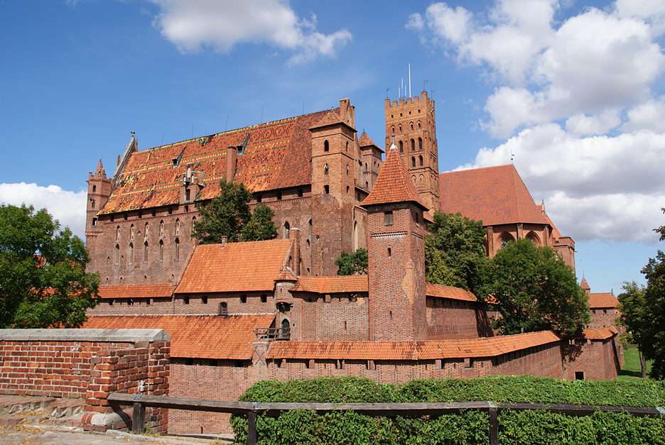 Zamek w Malborku puzzle online