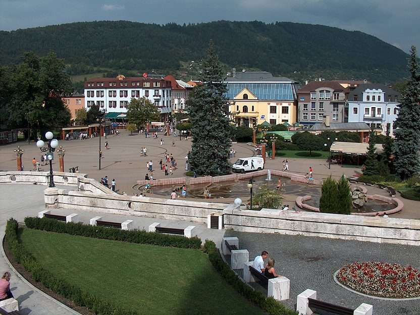 Miasto Żylina, Słowacja puzzle online ze zdjęcia