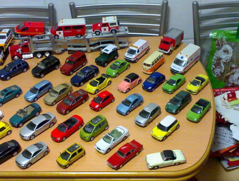 miniaturas de coches puzzle online ze zdjęcia