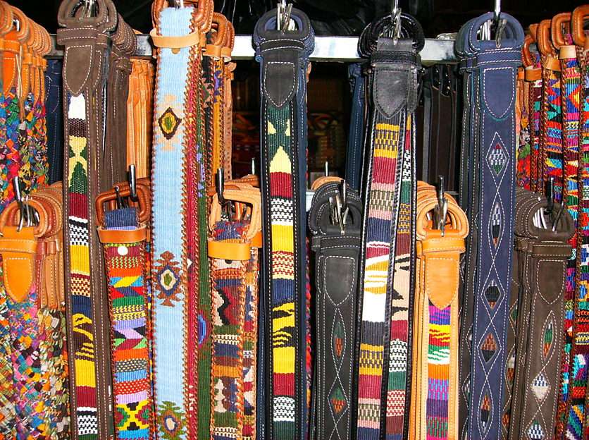 Cinturones de Guatemala puzzle online ze zdjęcia