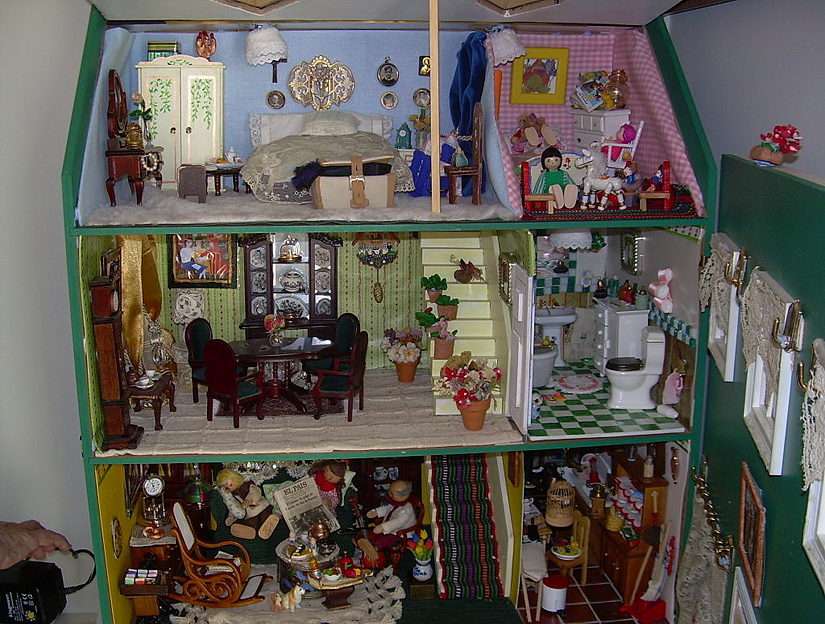 casa de muñecas puzzle online ze zdjęcia