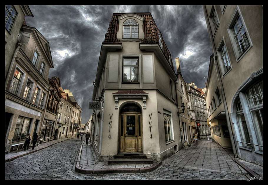 Stare Miasto w Tallinie puzzle online ze zdjęcia