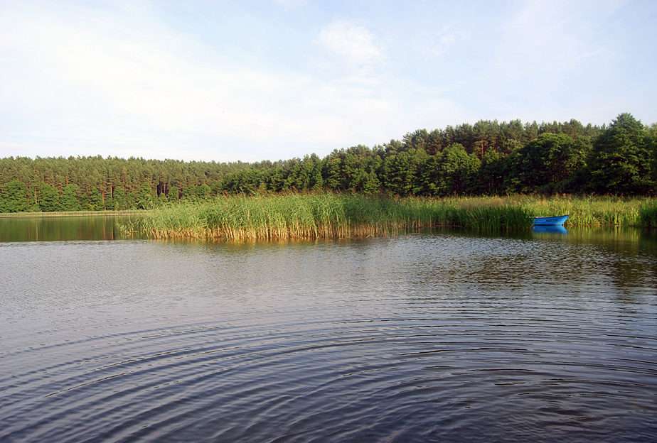 Mazury, Jezioro Łańskie puzzle online ze zdjęcia