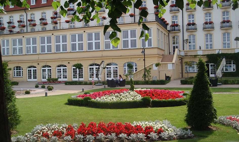 Ogród przy Grand Hotelu w Sopocie puzzle online