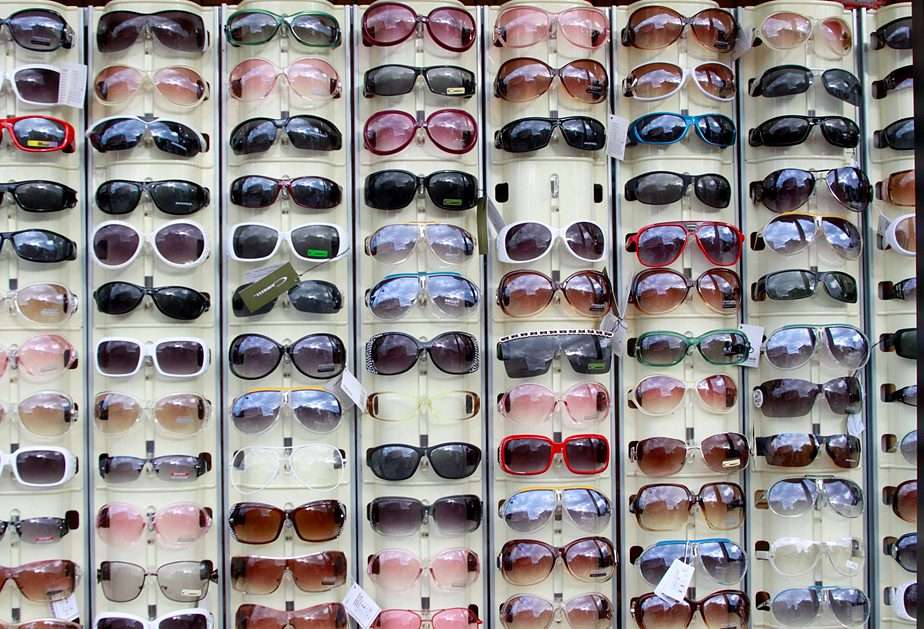 Okulary słoneczne puzzle online