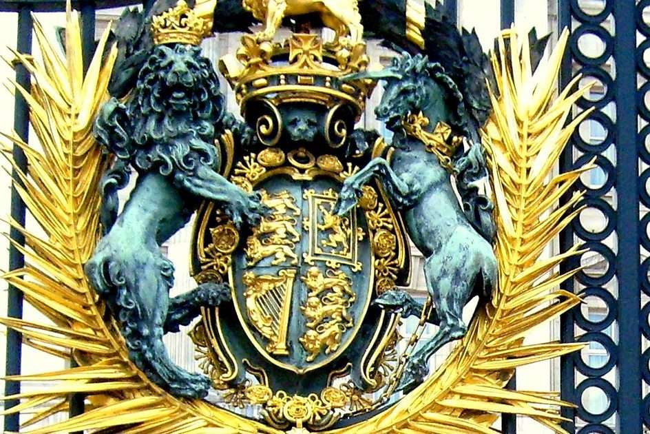Brama pałacowa - Londyn puzzle online ze zdjęcia