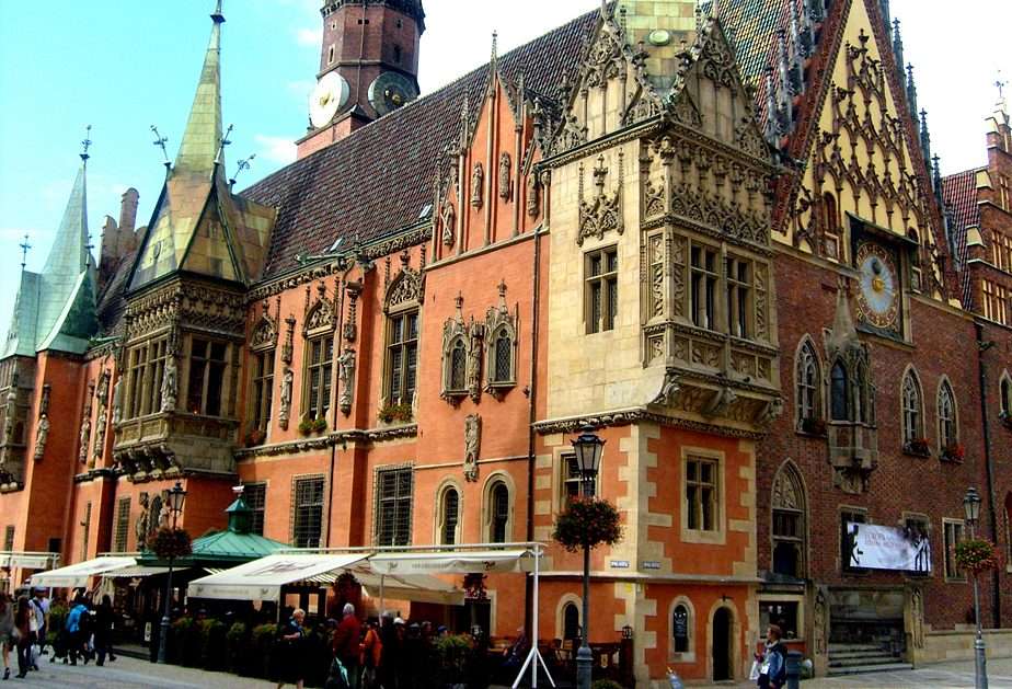 Wrocław - Ratusz puzzle online ze zdjęcia