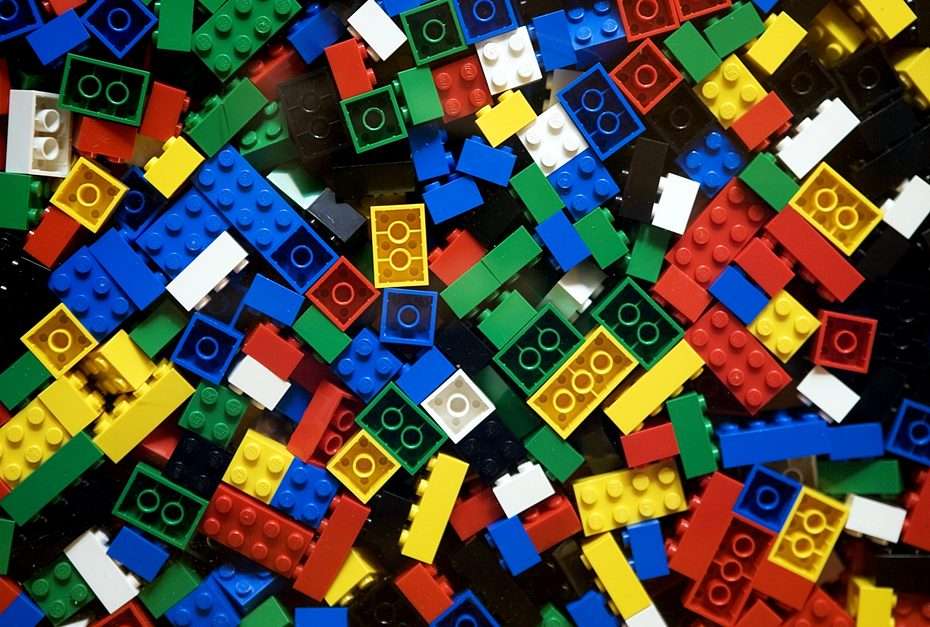 klocki Lego puzzle online ze zdjęcia