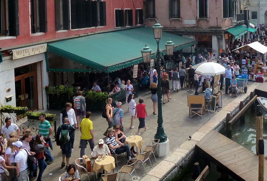 Wenecja- nad Kanałem Grande puzzle ze zdjęcia