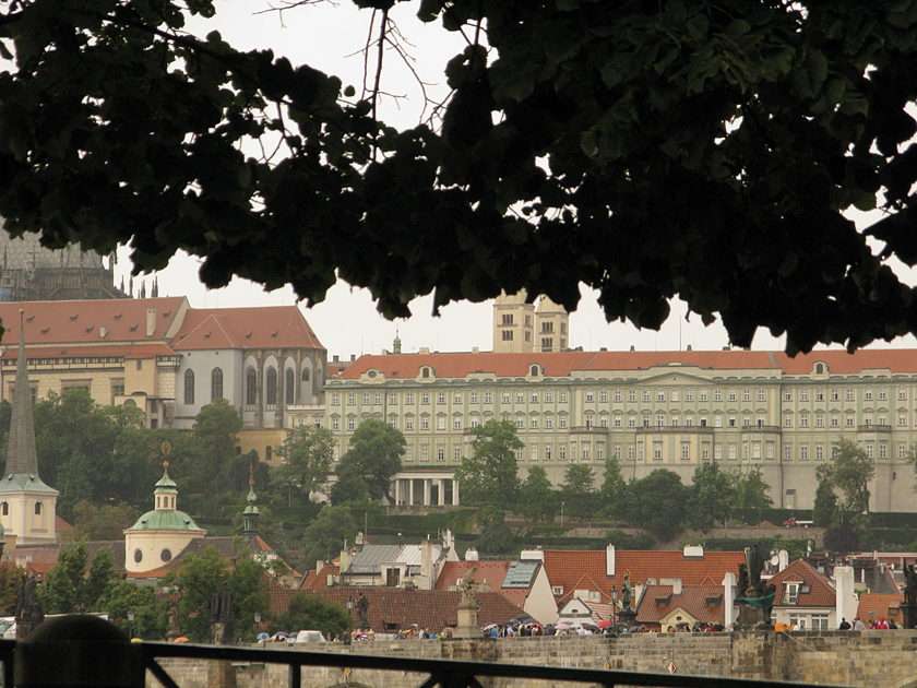 Czeska Praga, widok na Hradczany puzzle online ze zdjęcia