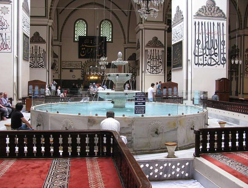 Meczet w Bursie - Turcja puzzle online ze zdjęcia