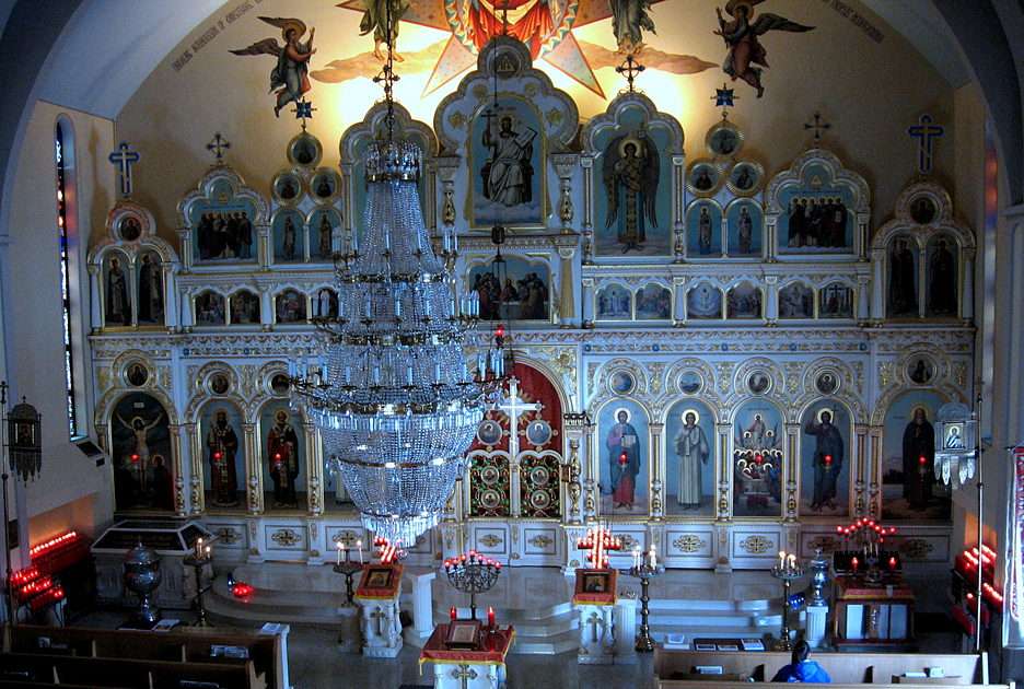 Ikonostat św. Marii-Rosja puzzle online