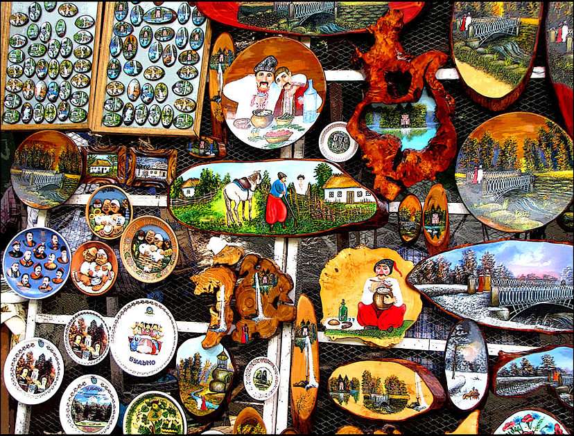 Kijów-pamiątki puzzle online