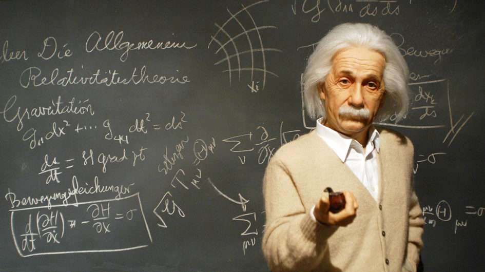 Albert Einstein puzzle ze zdjęcia