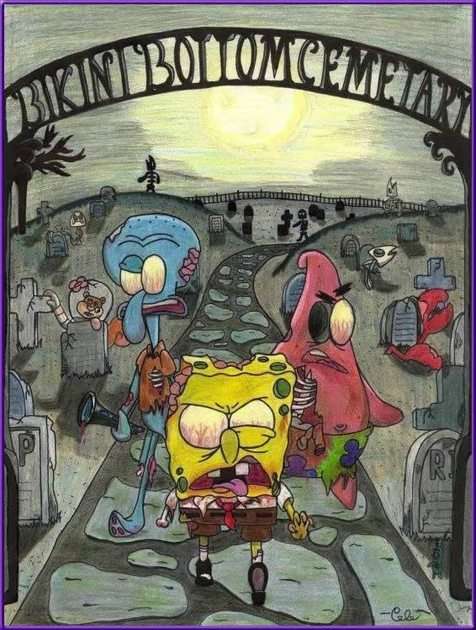 Zombie Spongebob puzzle