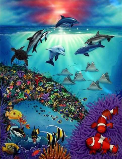 Podwodne piękno puzzle online