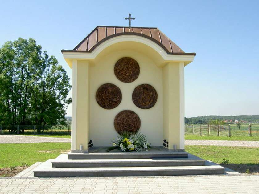 Parafia i kościół w Lisiej Górze puzzle online ze zdjęcia