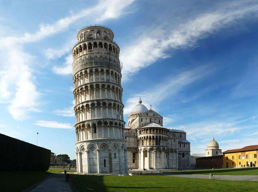 Krzywa wieża w Pizie puzzle online