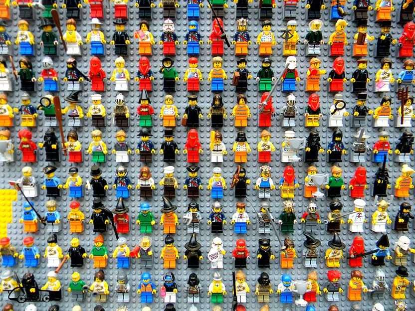 Chłopki z Lego puzzle online