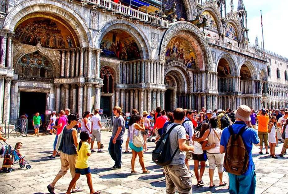 Lato w  Wenecji... puzzle online ze zdjęcia