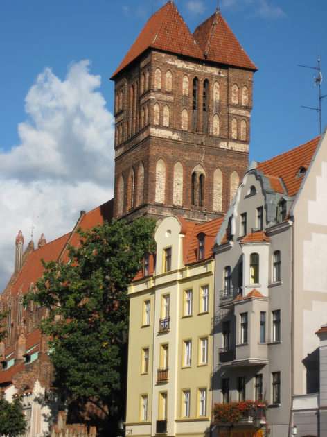 Toruń - kościół św. Jakuba puzzle online ze zdjęcia