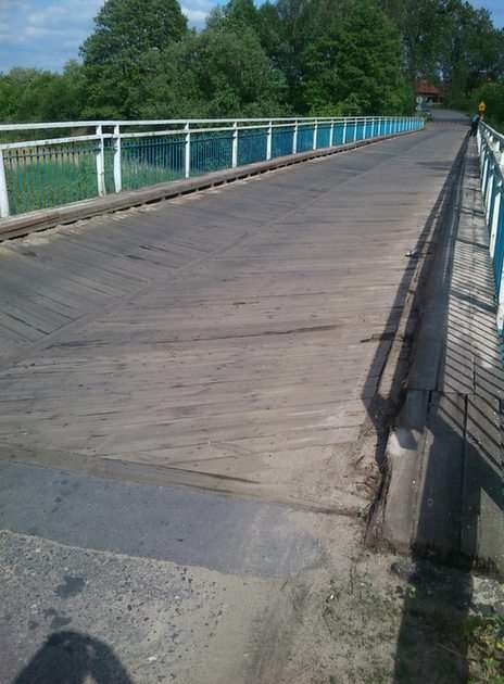 Most w Sochaczewie. puzzle online ze zdjęcia