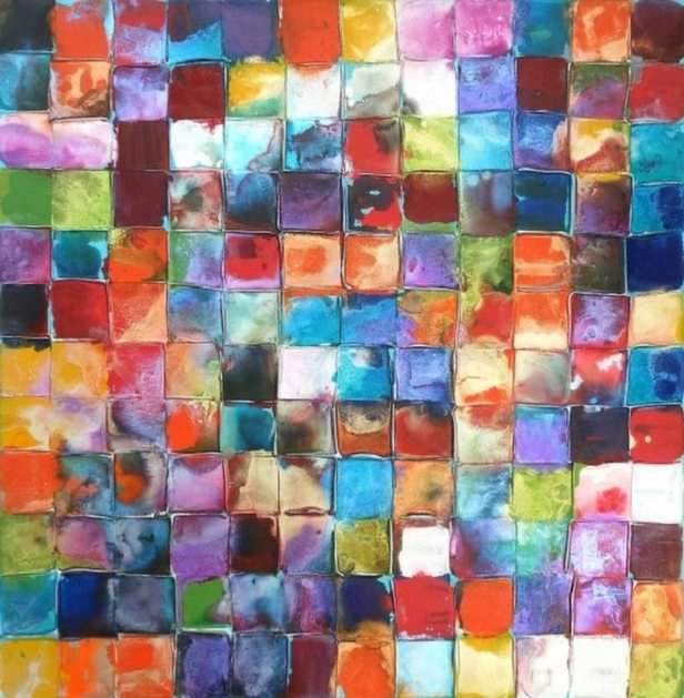 Rainbow mosaic_11 puzzle online ze zdjęcia