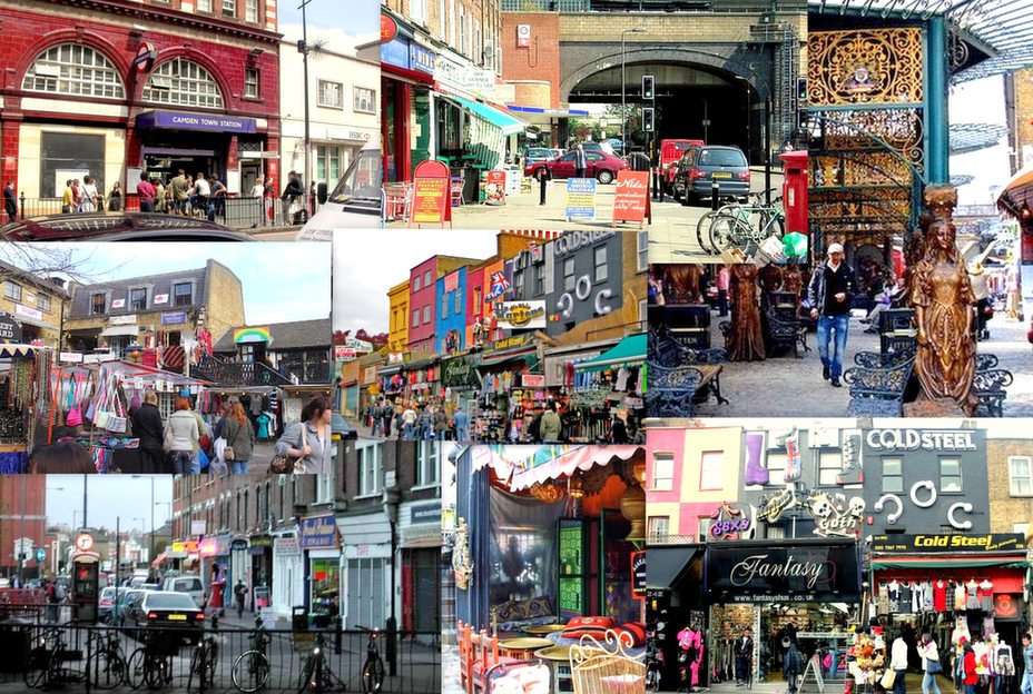 Londyn-Camden Town puzzle online ze zdjęcia