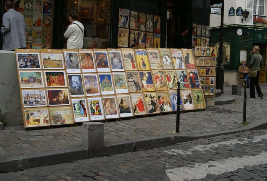 Paryż puzzle ze zdjęcia