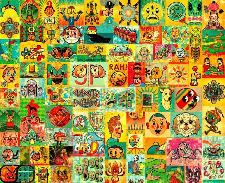 Collage-ekstremalny puzzle online