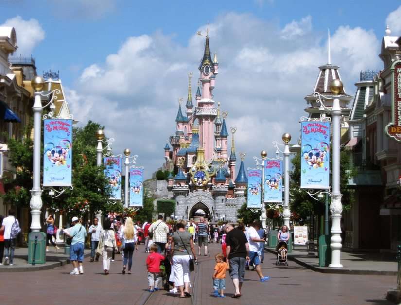 Disneyland puzzle online ze zdjęcia
